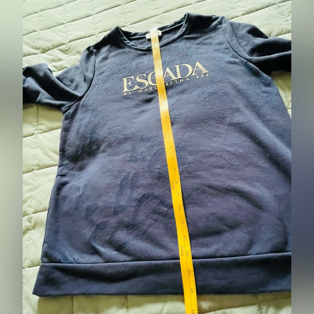 Escada by Margaretha Ley Navy Sweater - Picture 15 of 15